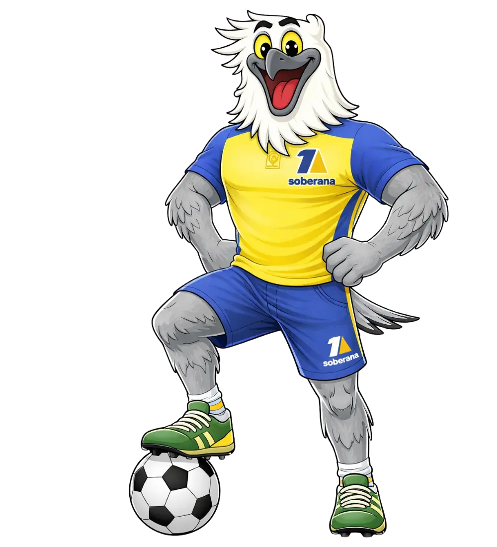 Harpiya Correndo Futebol