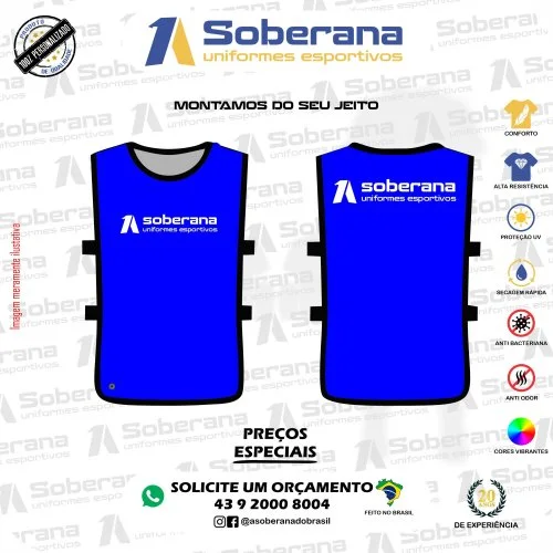 COLETES ESPORTIVOS PERSONALIZADOS